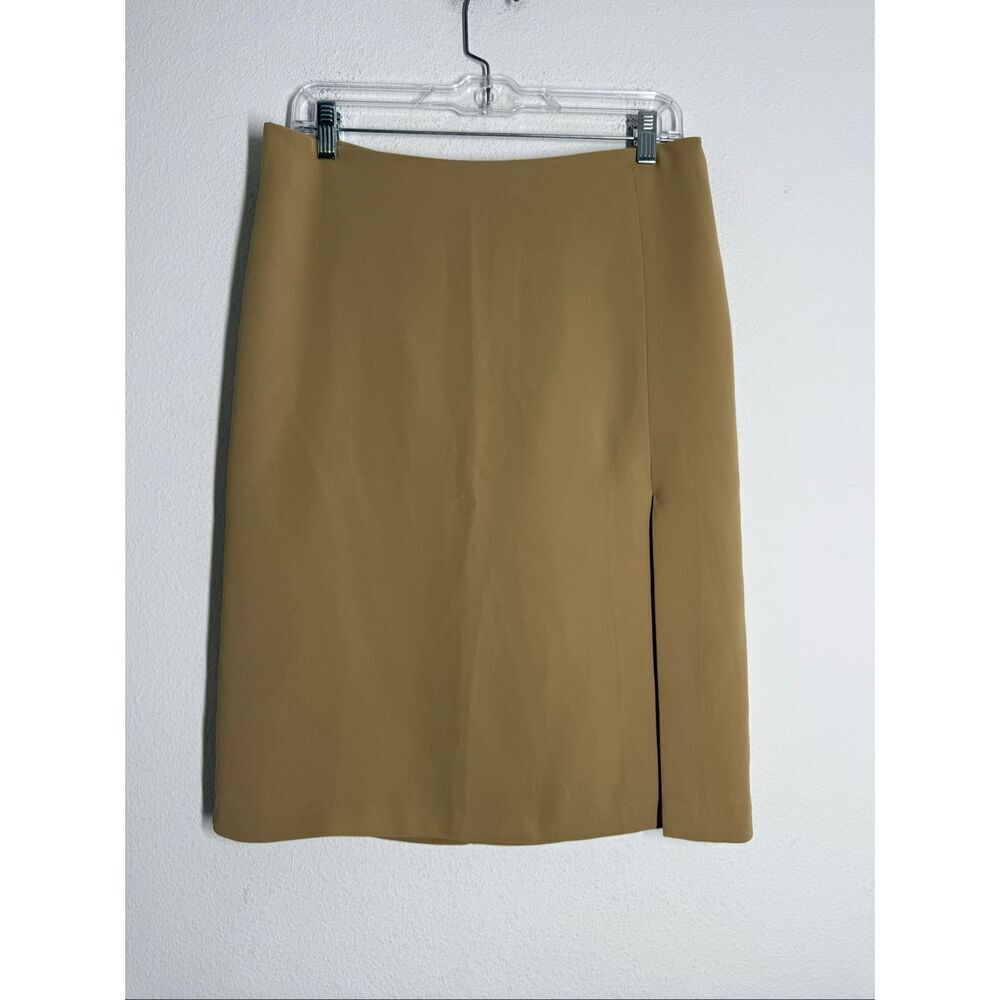 United Colors Of Benetton Wmn's Beige Tan Pencil Skirt US Sz 6 Italian 42